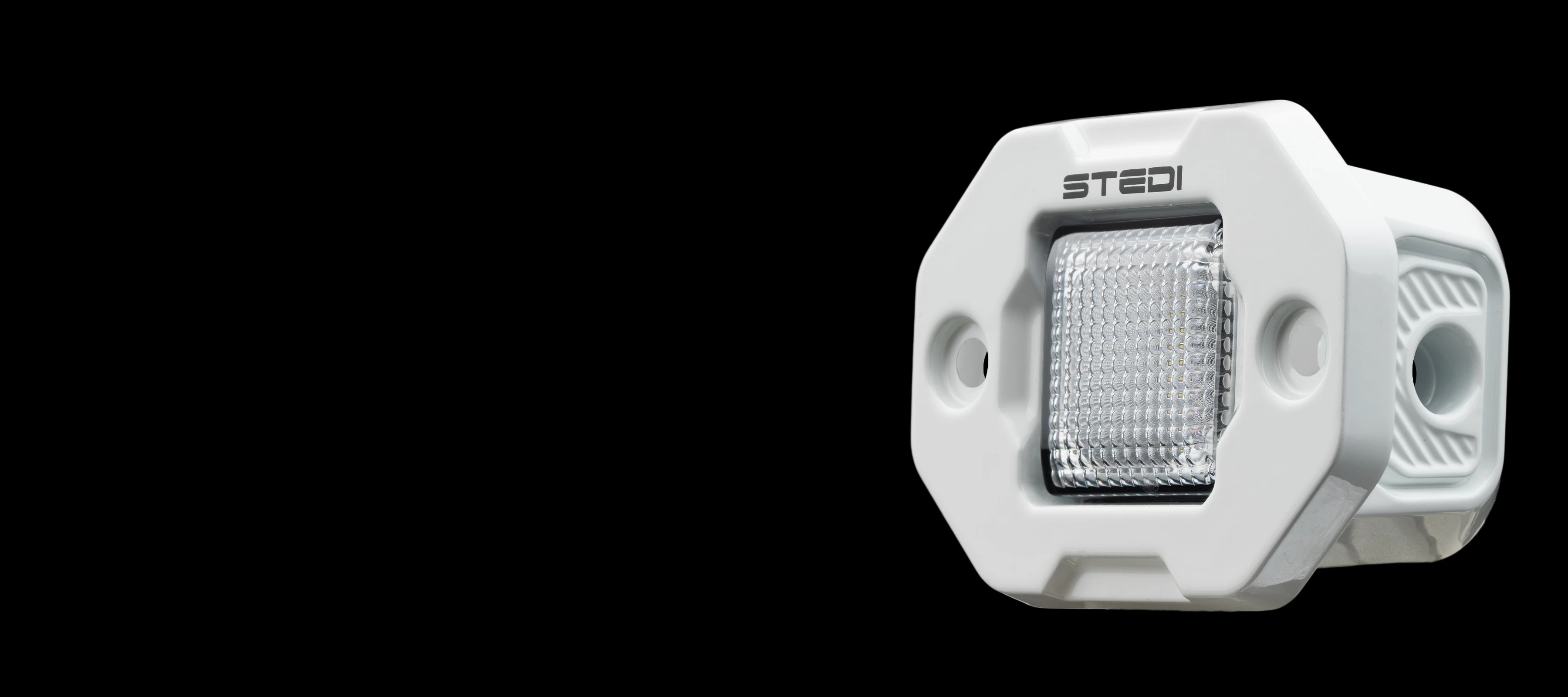 STEDI G1 Marine Black Flush Work Light
